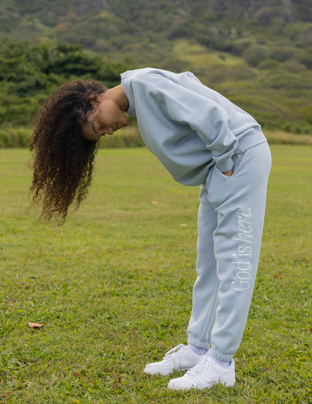 God Is Here Unisex Sweatpant Faith
